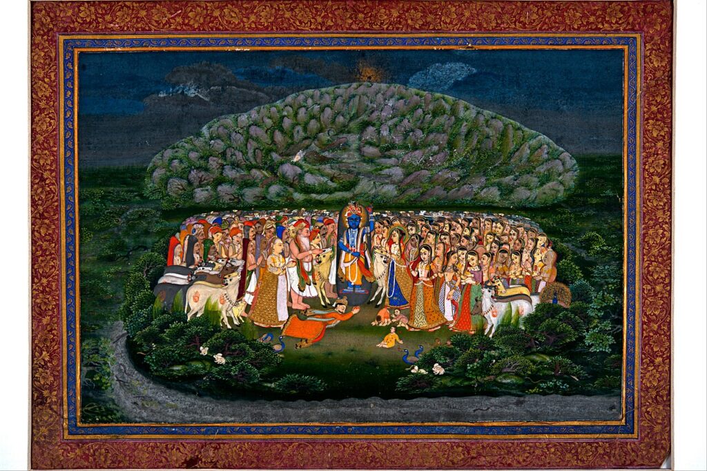 Krishna_Lifting_Mount_Govardhan