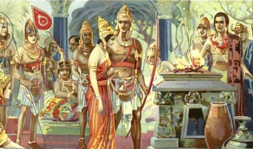 The_wedding_of_Draupadi